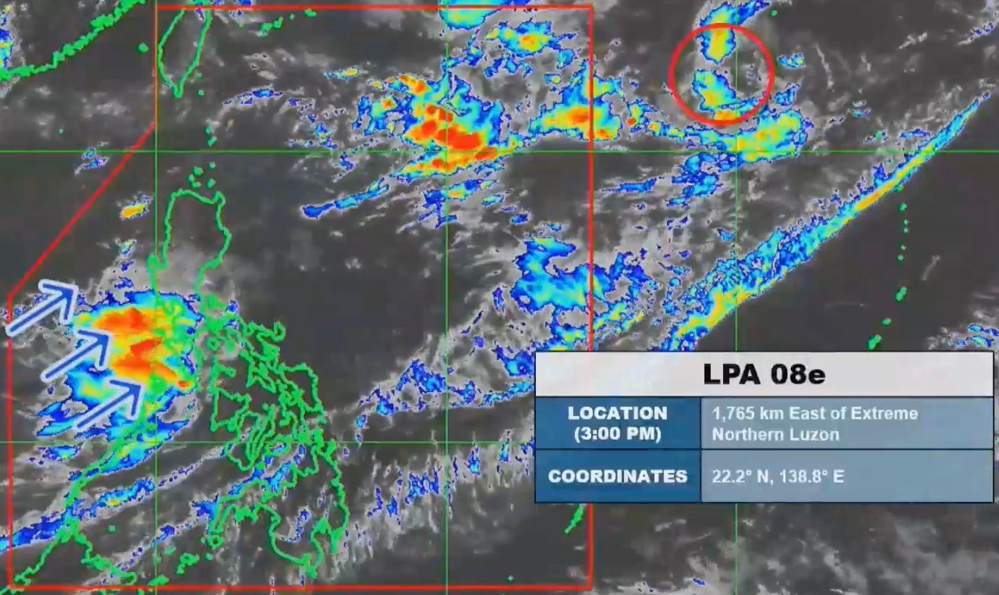 Southwest monsoon still affecting Luzon, Western Visayas; LPA forms outside PAR