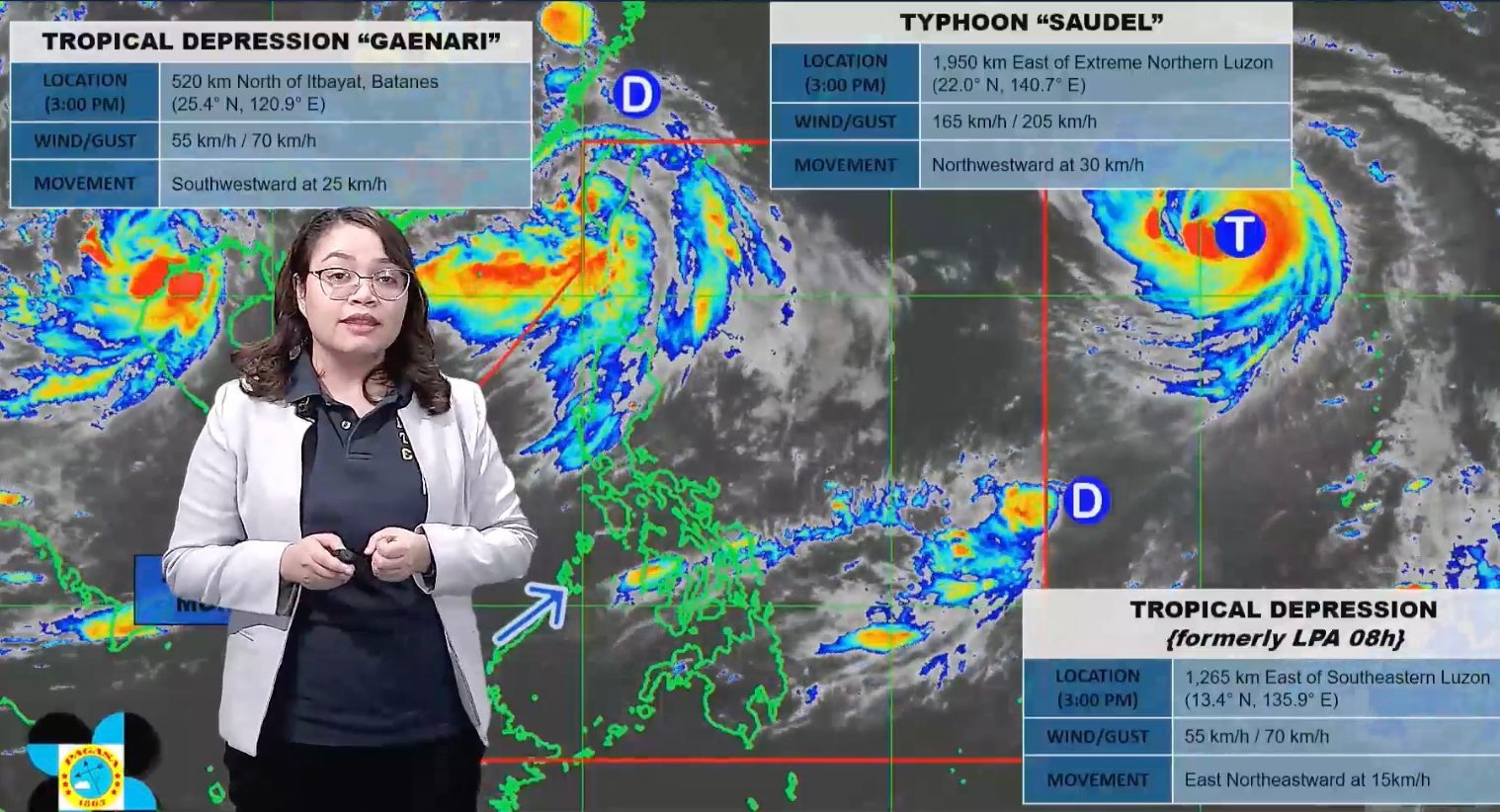 Saudel may enter PAR as super typhoon on August 24
