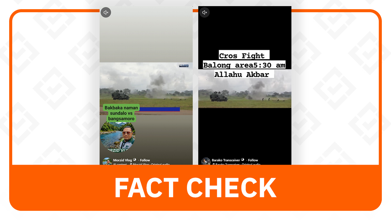 FACT CHECK: Video of Nigerian military training misrepresented as armed clash in BARMM