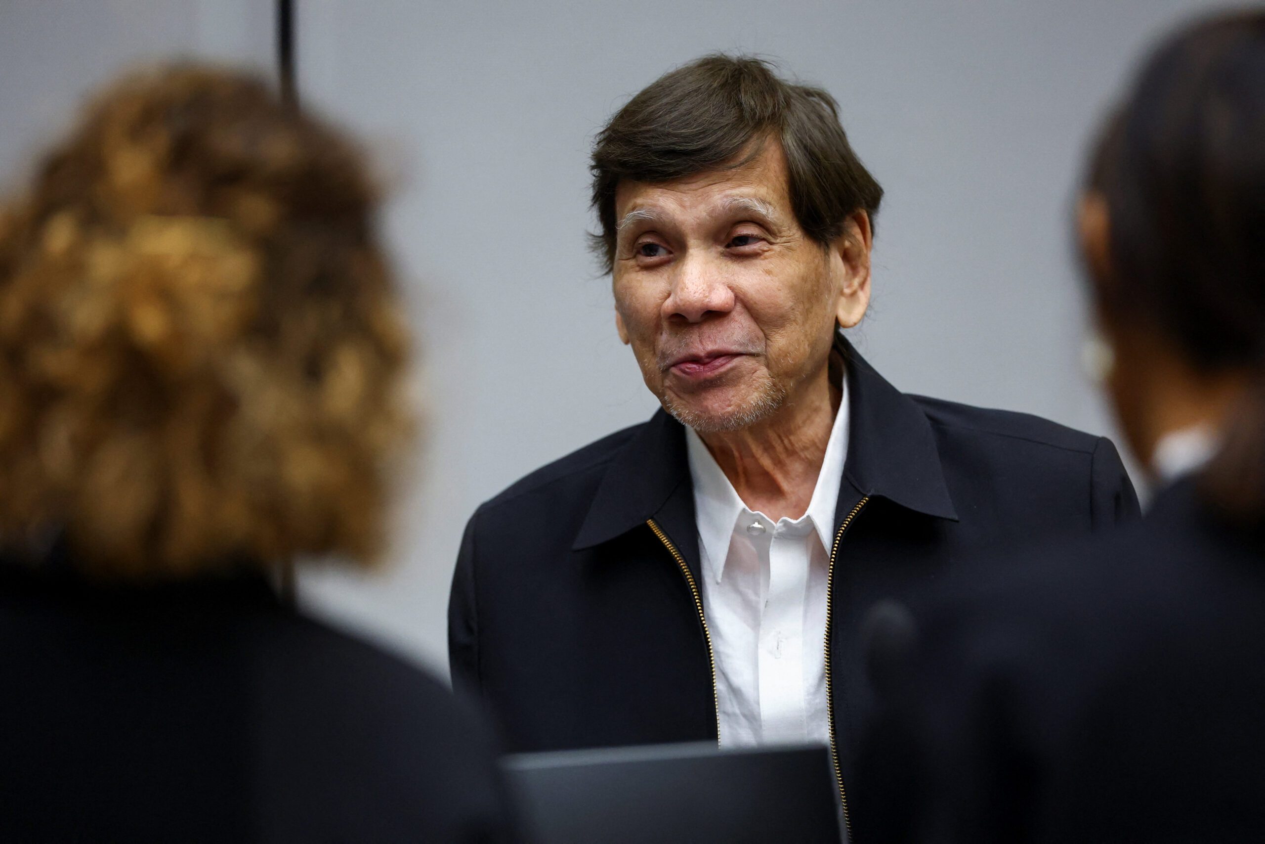 Rodrigo Duterte personally attends ICC hearing for the first time - Rappler