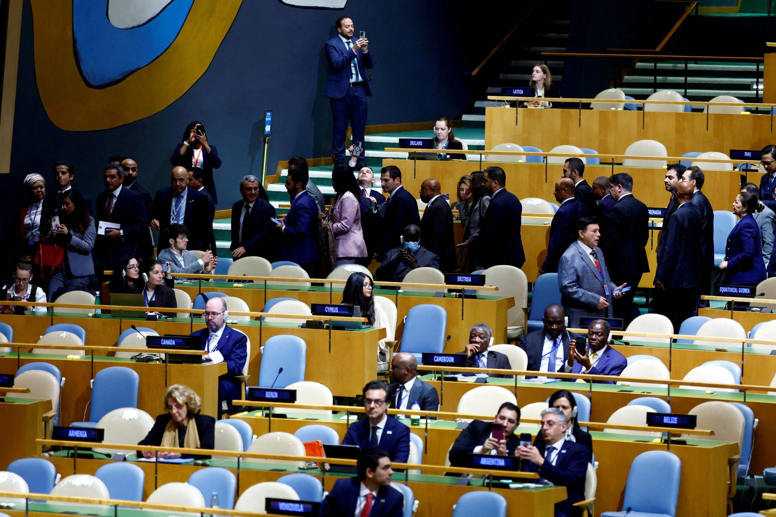 DFA: Yes, PH delegation joined walkout during Netanyahu’s UN speech