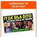 FACT CHECK: No basis for claim that Bato Dela Rosa is under Trump’s protection