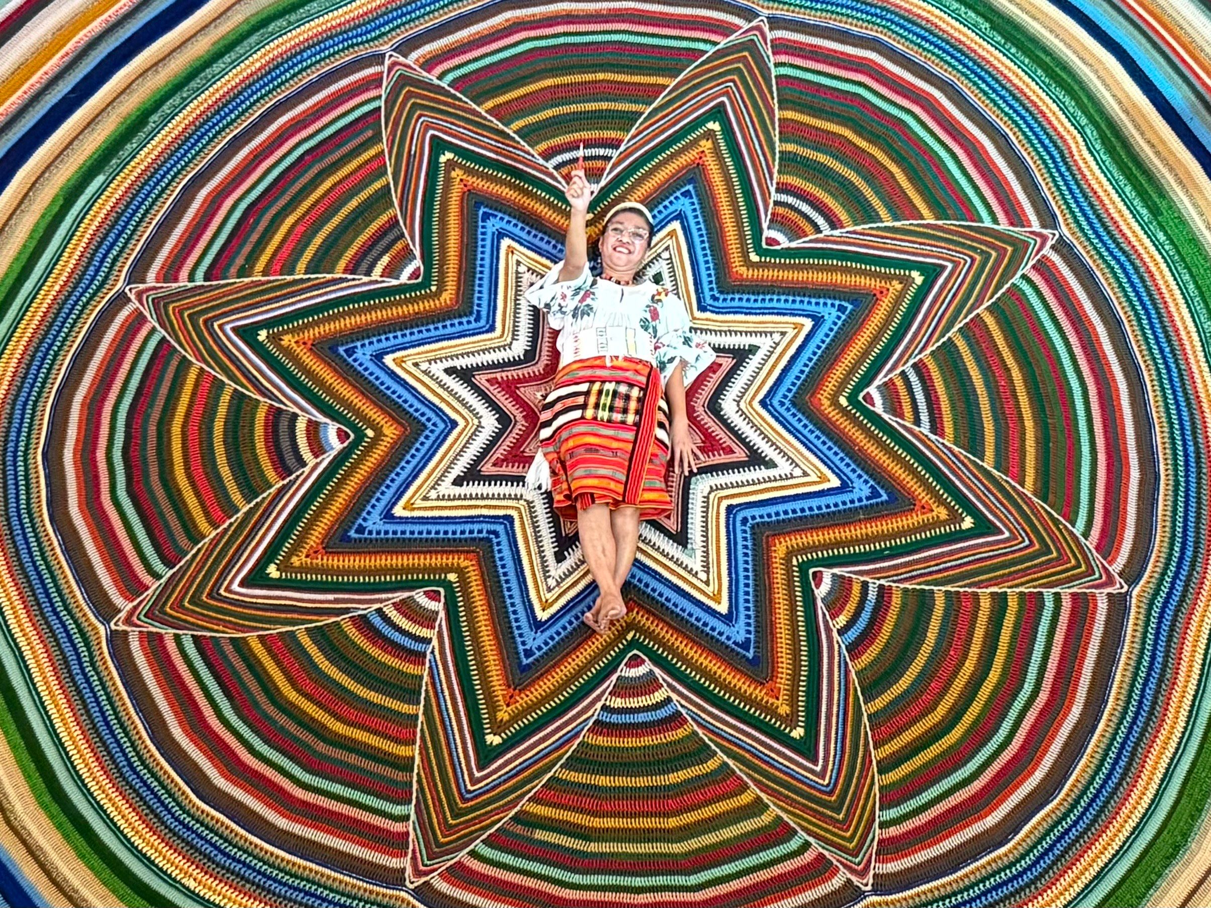 From Session Road yarn to Guinness, Baguio artist crochets her way into world record - Rappler