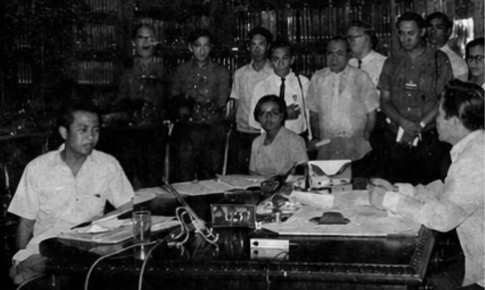 Edgar Jopson, Ferdinand Marcos Sr., Malacanang 1970