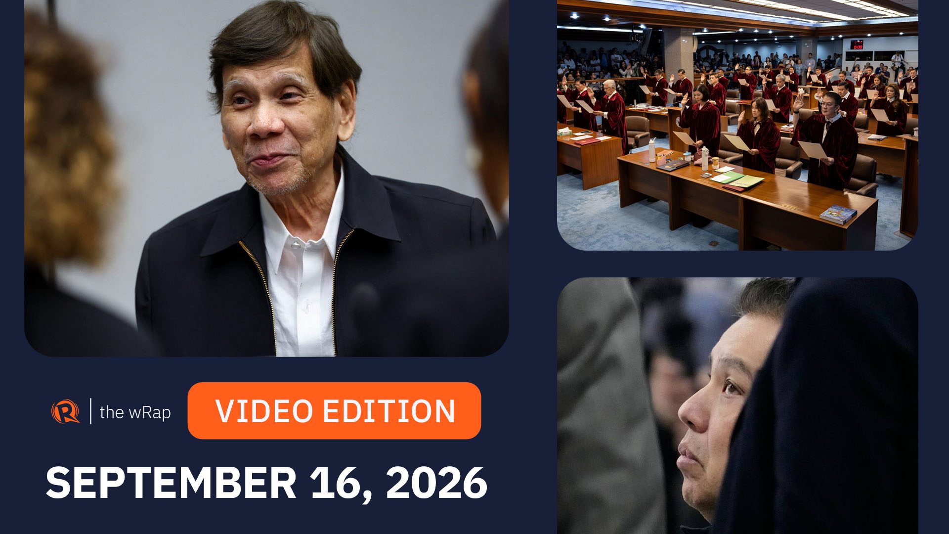 Rodrigo Duterte attends ICC hearing | The wRap - Rappler