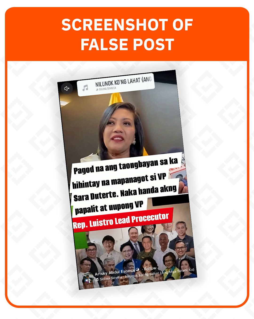 FACT CHECK: Gerville Luistro did not say she’s ready to replace Sara Duterte as VP