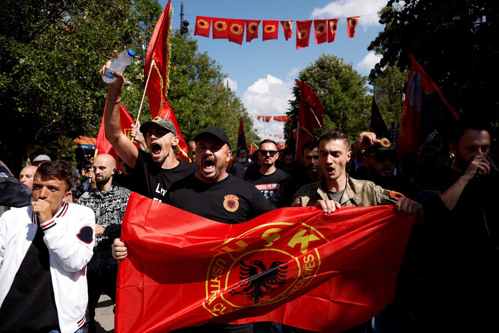Protest after Kosovo's former President Thaci found guilty of war crimes
