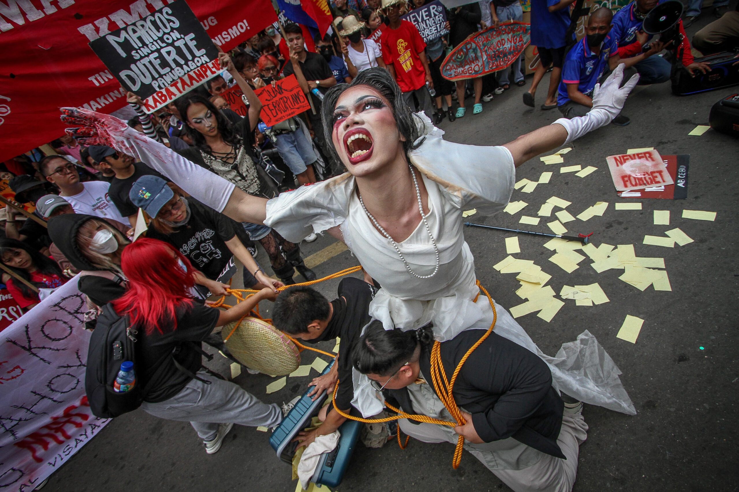 54 years after Martial Law, groups say ‘Never Again’ is a fight for the present - Rappler