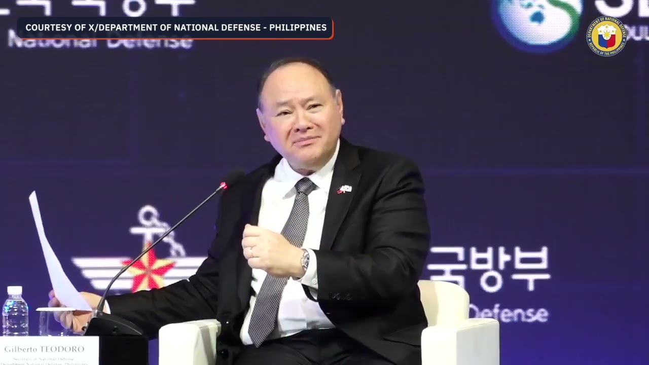 Teodoro hits China at Seoul forum: ‘Maging disente naman kayo’