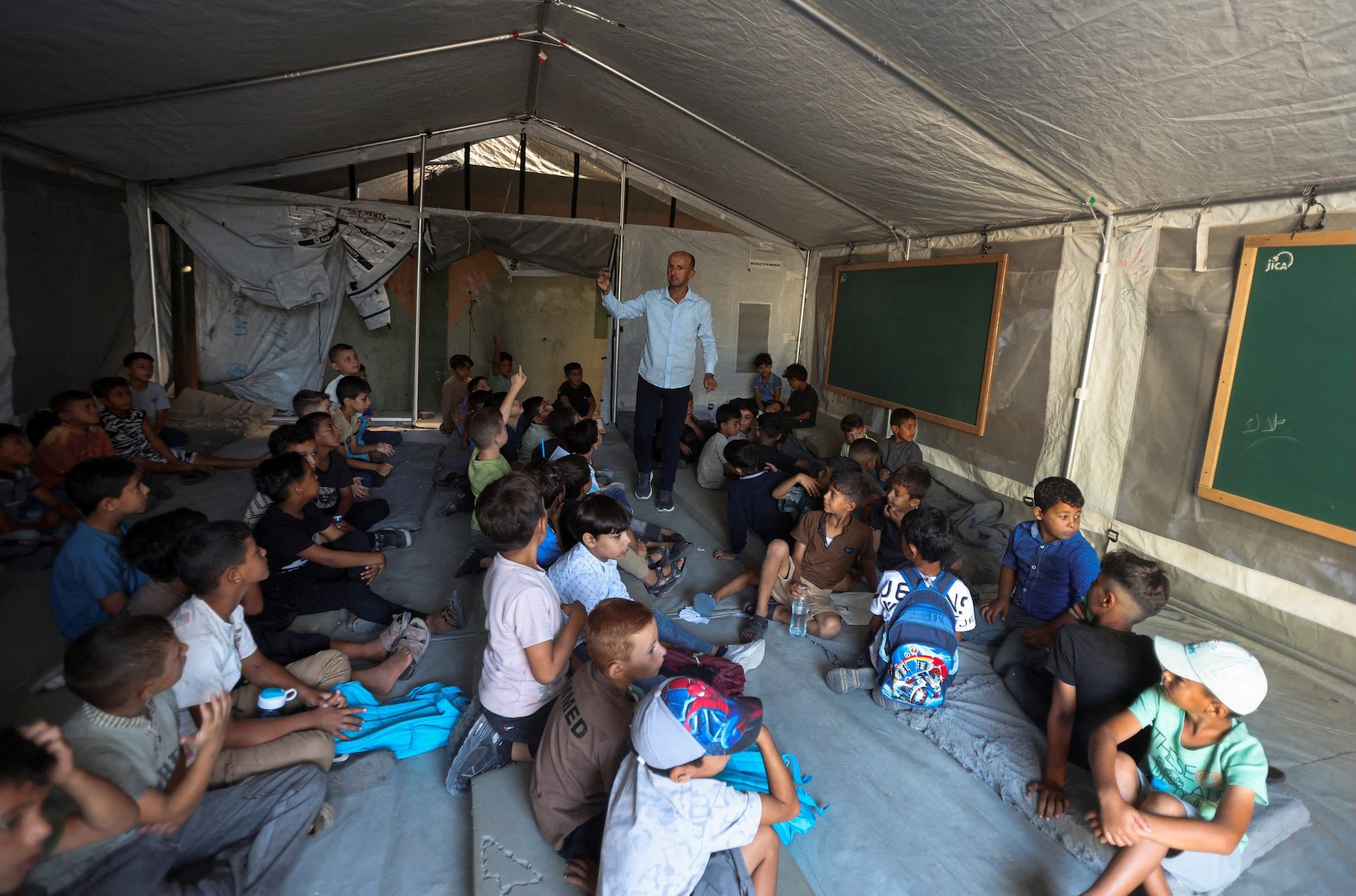 Gaza students return to in-person schooling for first time in 3 years - Rappler