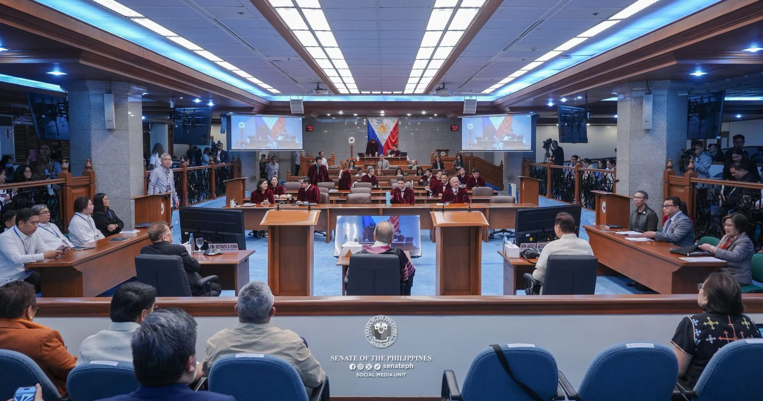 16 votes or lower? Senators to hold caucus on Duterte impeachment voting threshold - Rappler