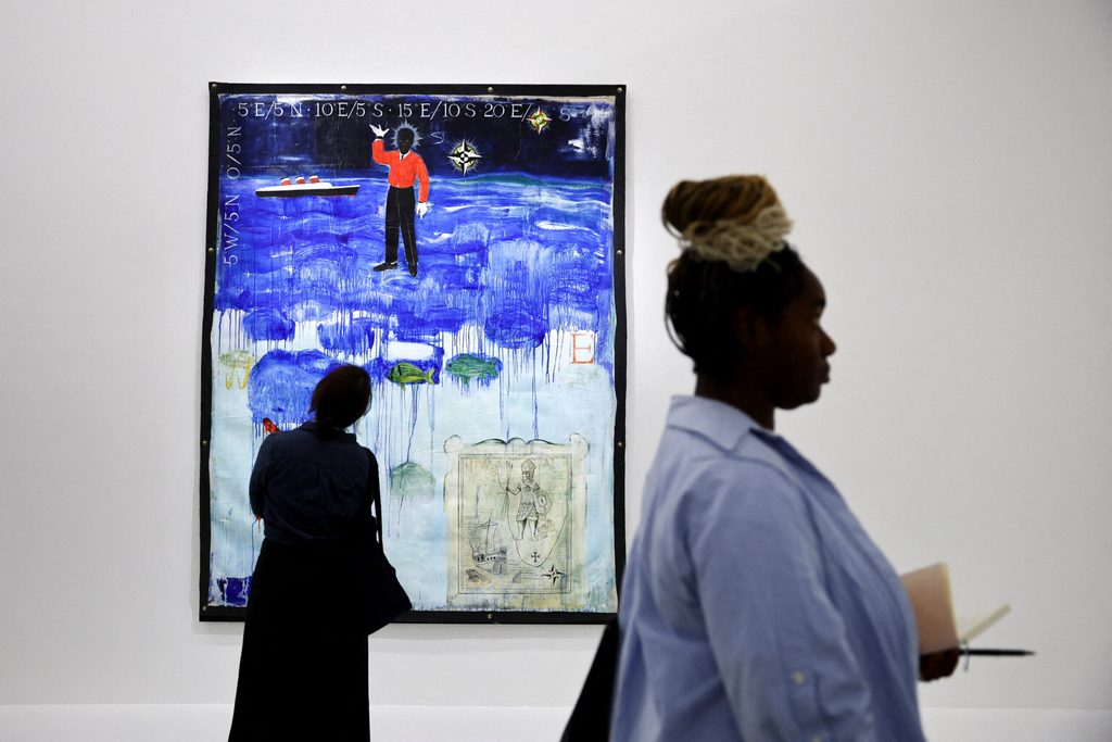 The exhibition "The Histories*" by Kerry James Marshall in Paris