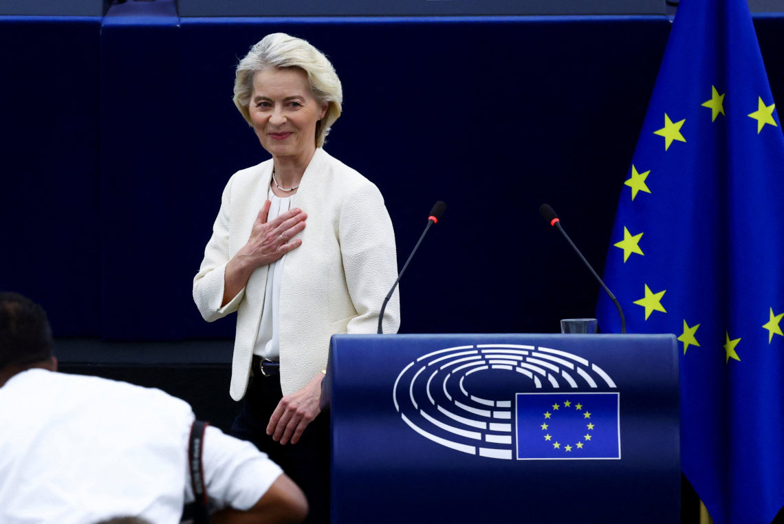 EUβs von der Leyen backs AI slowdown, to invite frontier labs for talks