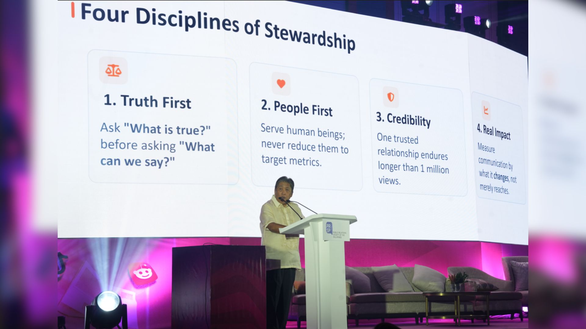 ‘Put people before platforms,’ Coloma reminds 33rd National PR Congress delegates