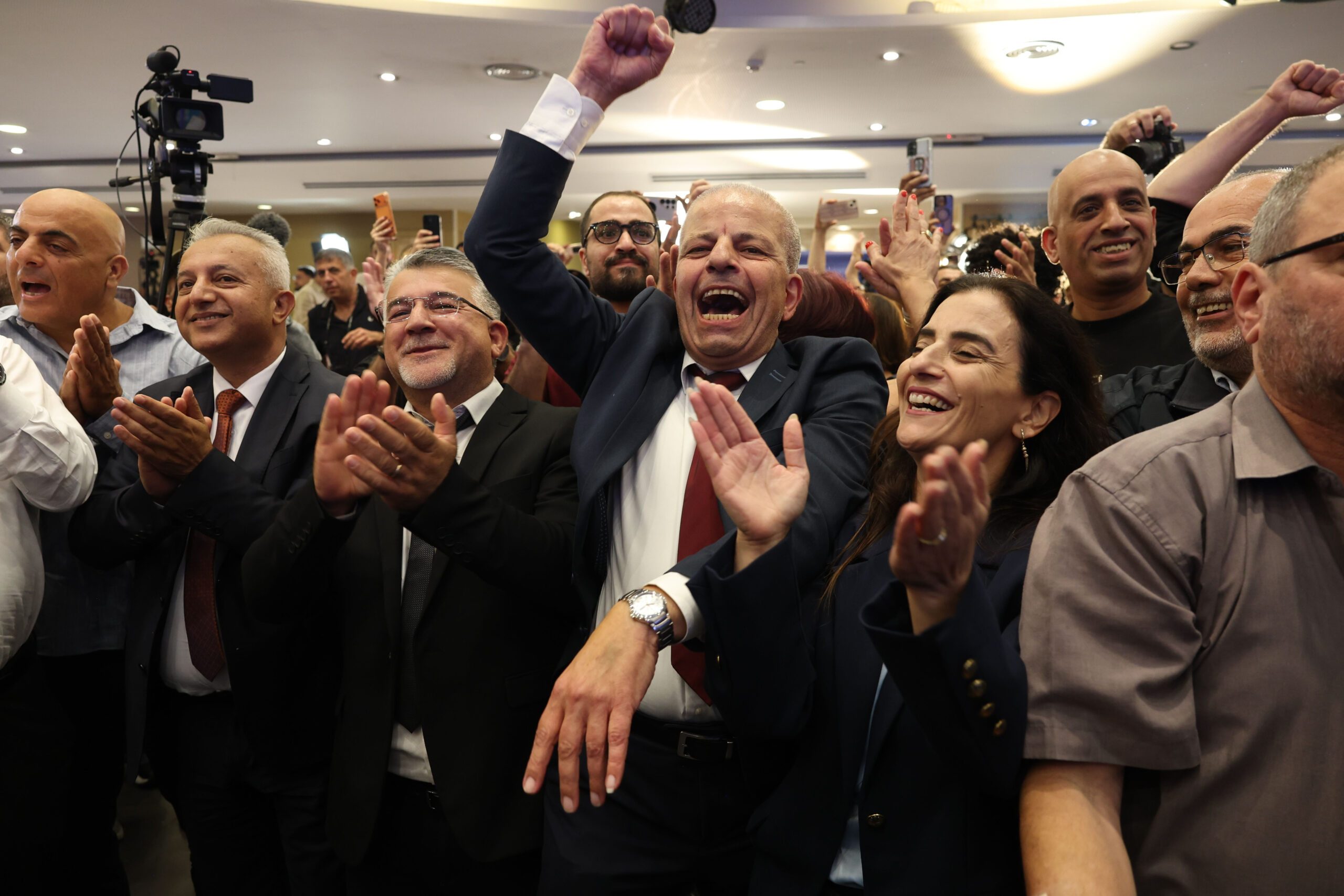 Israeli exit polls show deadlock, setback for Netanyahu