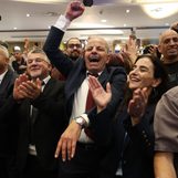 Israeli exit polls show deadlock, setback for Netanyahu