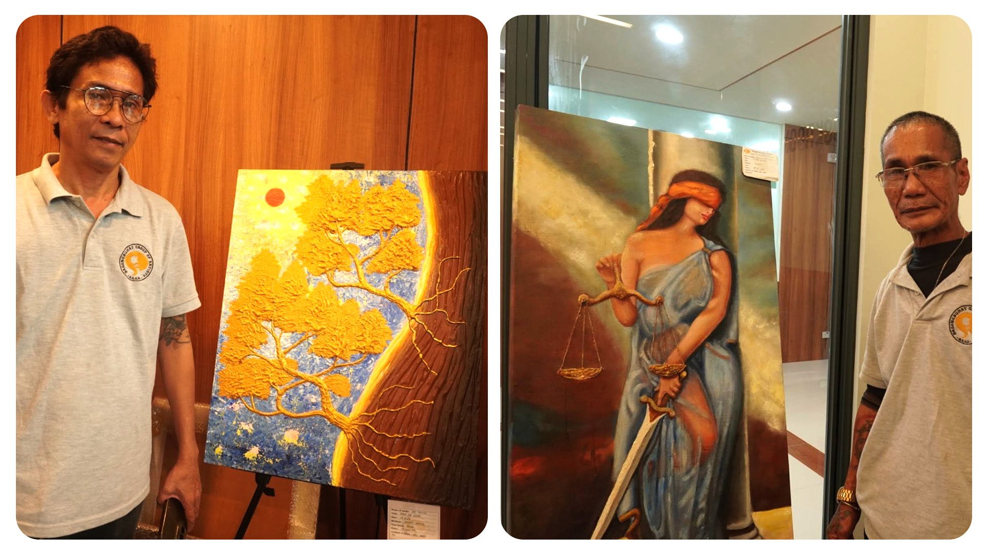 These former inmates turn life behind bars into art