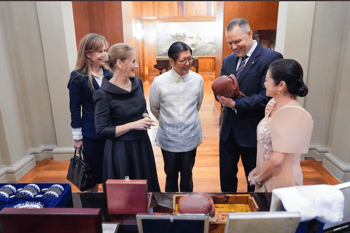Poland President Karol Nawrocki, President Ferdinand Marcos Jr., First Lady Liza Araneta-Marcos,