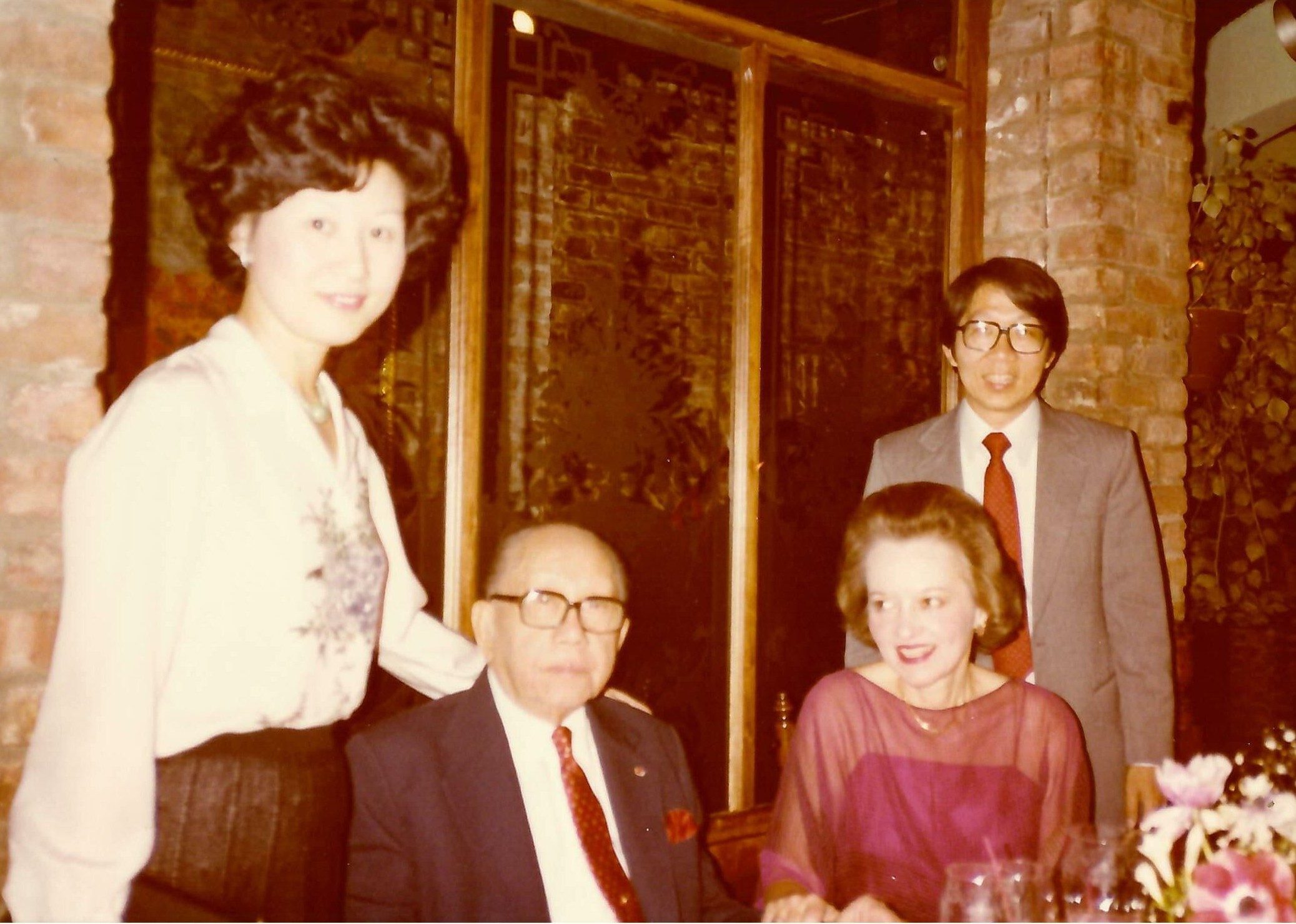 Tommy Koh with Carlos P. Romulo and Beth Day