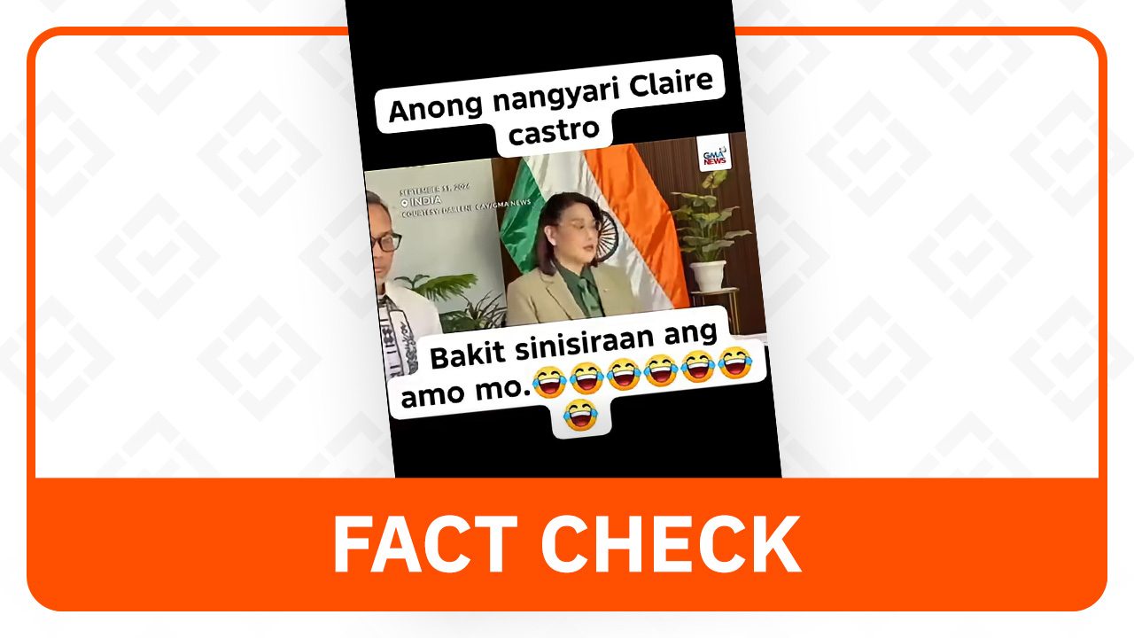 FACT CHECK: Video of Claire Castro calling Marcos a 'drug addict' is ...