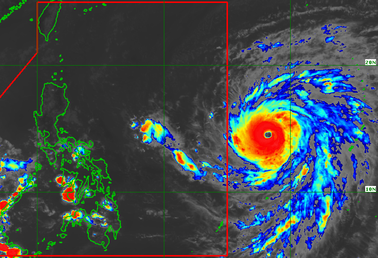 Champi now a super typhoon again ahead of entry into PAR