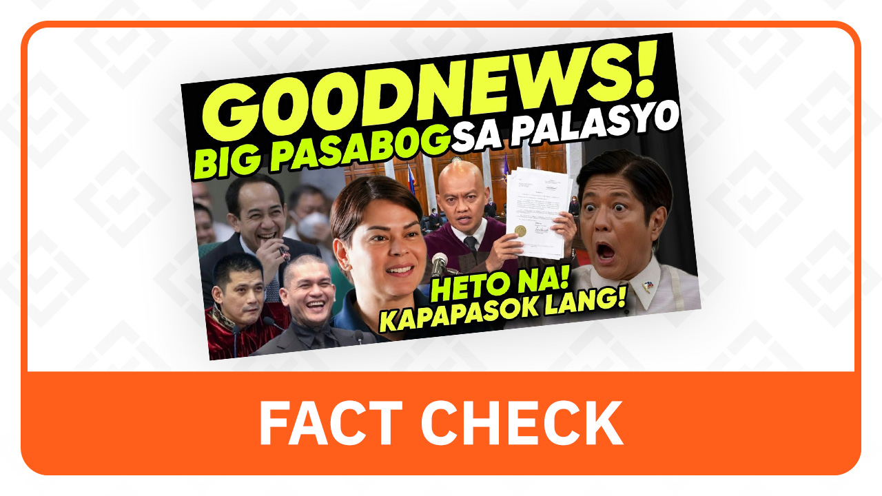 FACT CHECK: No reports of SC order ousting Marcos