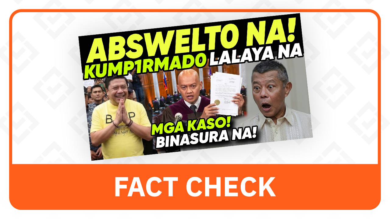 FACT CHECK: Jinggoy Estrada not acquitted of plunder; bail hearing ongoing - Rappler