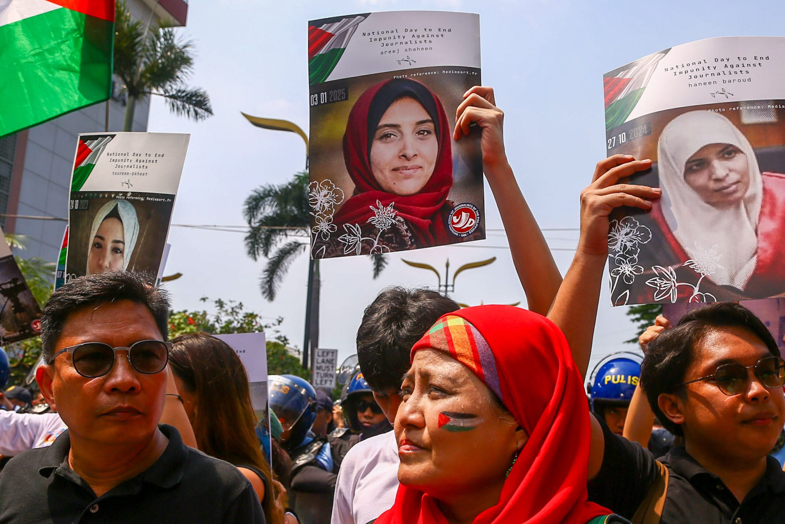 Protest calling for an end to war, Al Aqsa Flood commemoration
