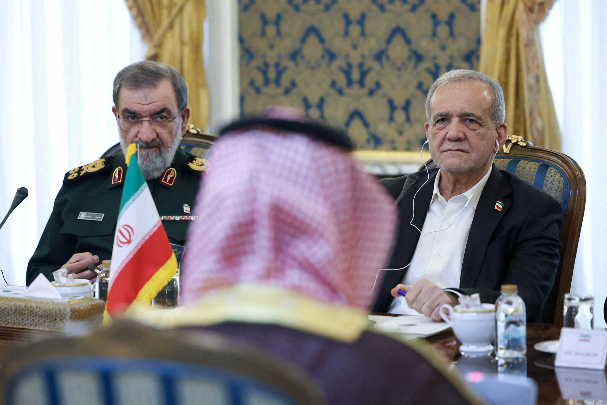 Saudi defense pact countries hold talks in Iran as Houthis launch more attacks, in Tehran