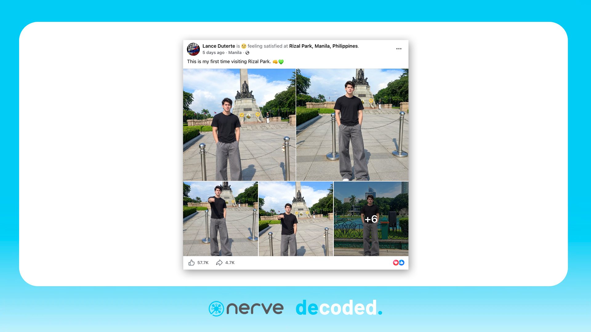 Lance Duterte, AI-generated