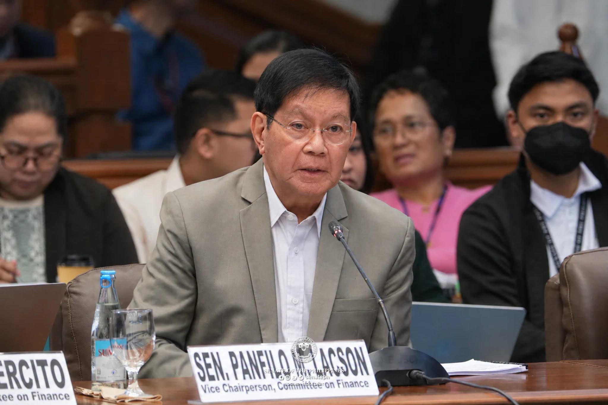Lacson calls out Cayetanos for hijacking DENR budget hearing
