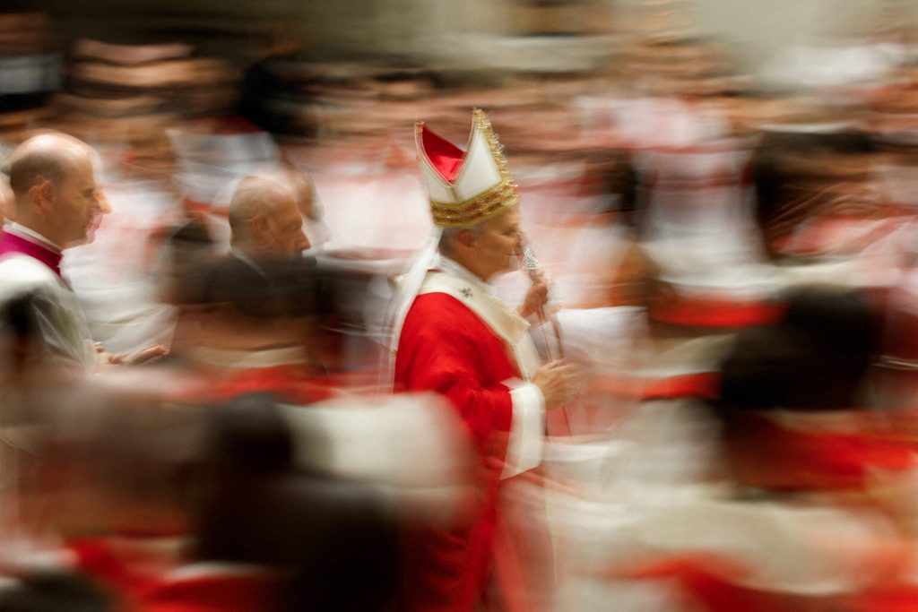 Pope Leo celebrates Mass marking the start of the academic year at the Pontifical Universities, at the Vatican