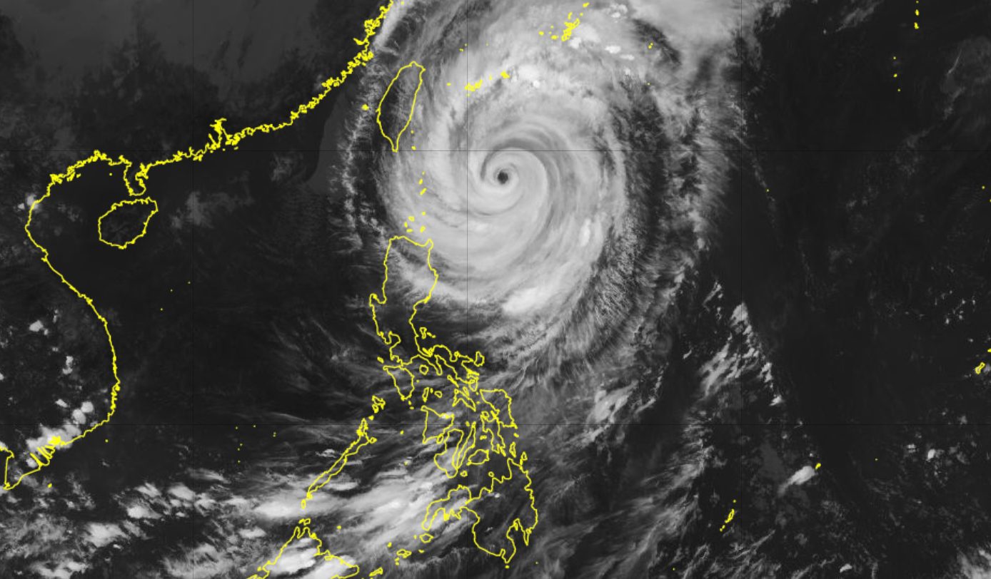 Rosal Weakens to Typhoon East of Batanes, Rain Warnings Persist