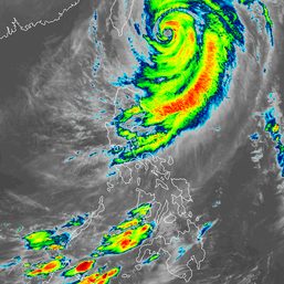 Typhoon Rosal still bringing moderate to heavy rain to Batanes