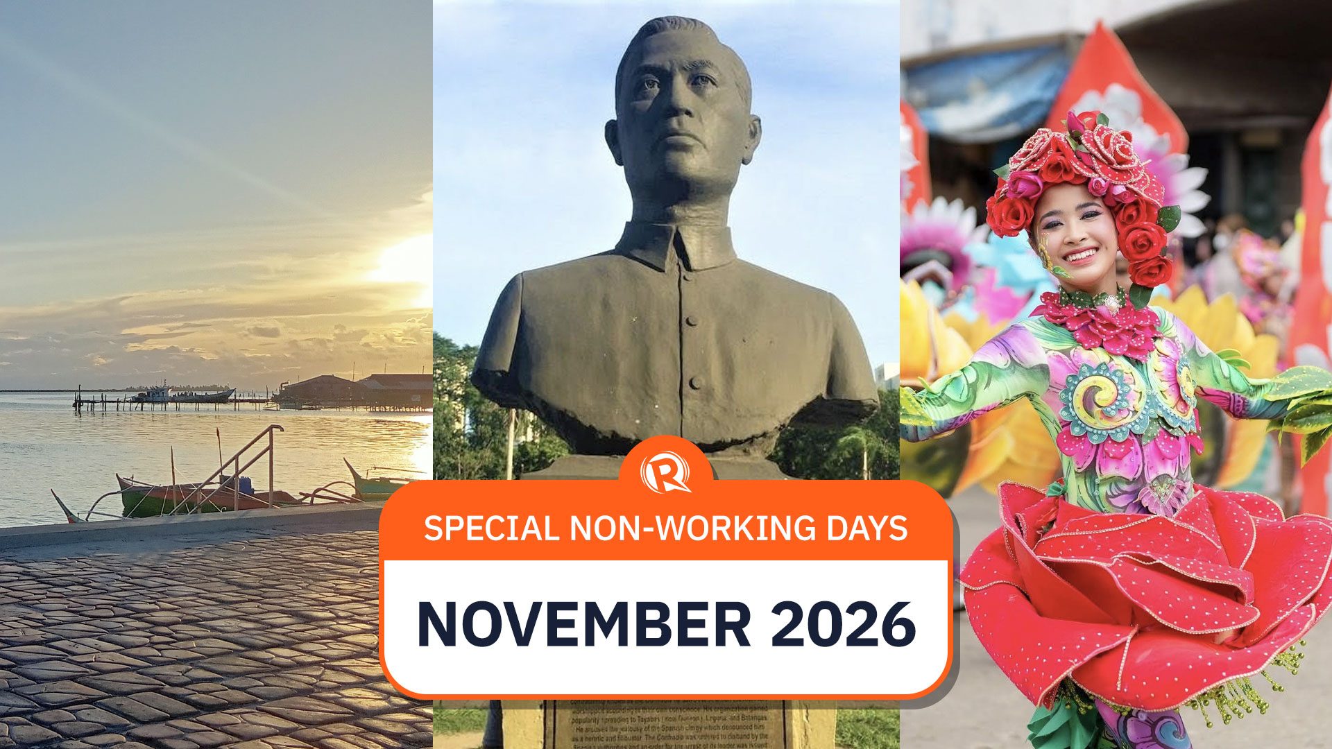 LIST: November 2026 special non-working days in PH provinces, cities, towns - Rappler