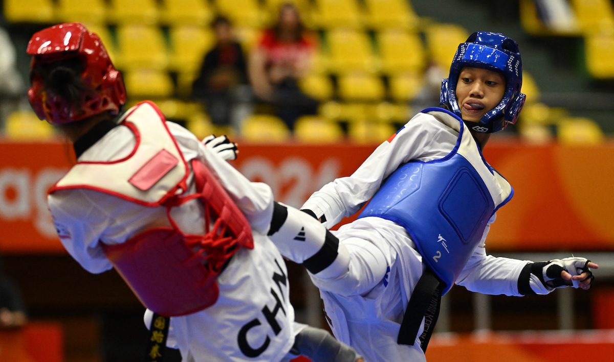 Mangin, Barbosa fall short of more PH taekwondo golds in Asian Games