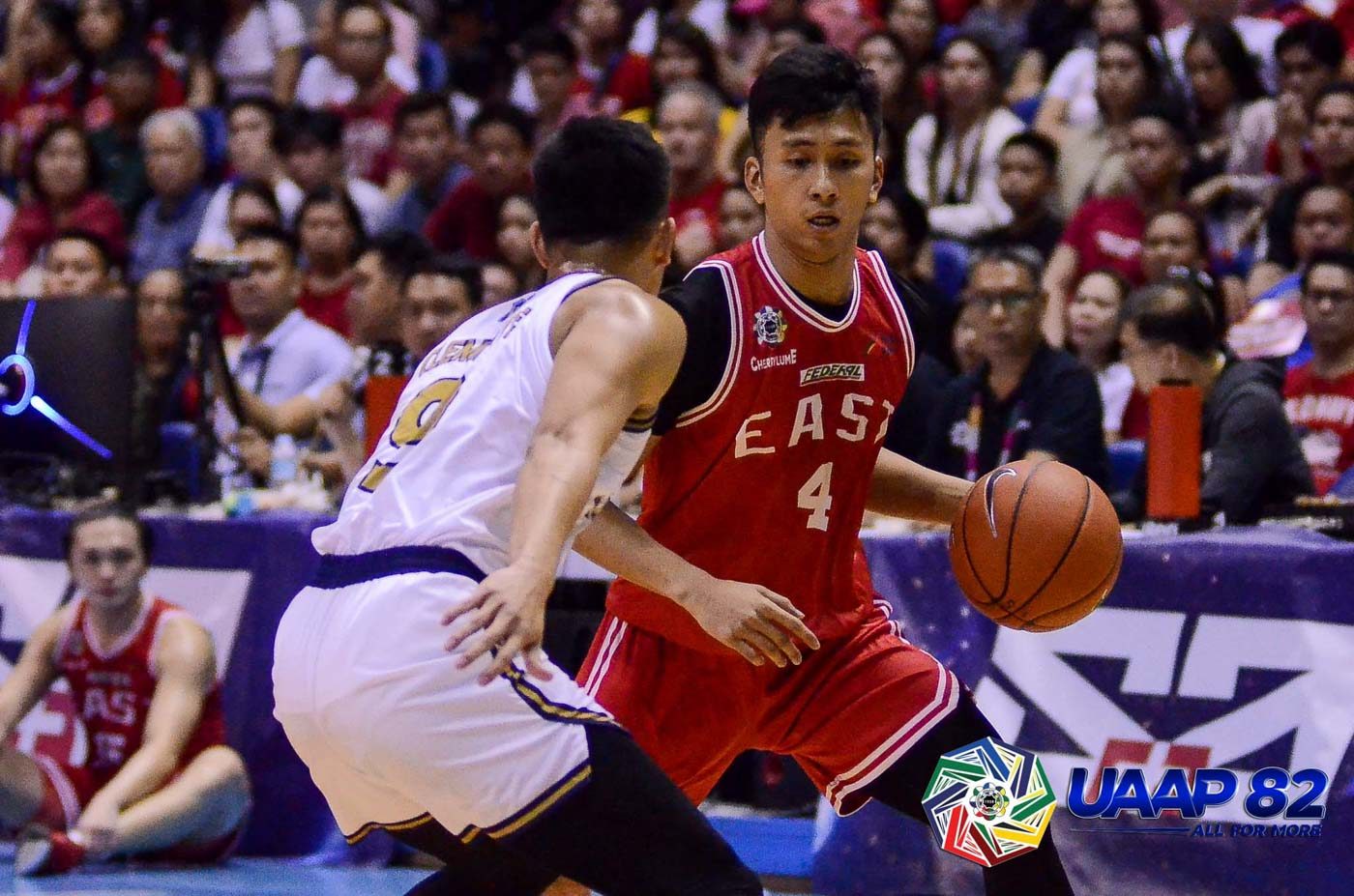 AIMING HIGH. UE's Rey Suerte makes the most out of his one-and-done season. Photo release  