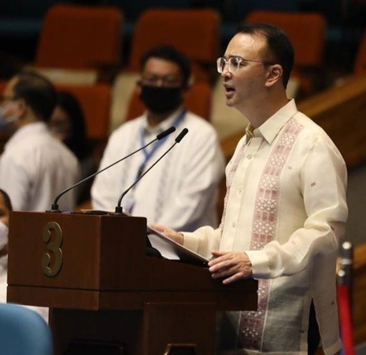 BEEF VS ABS-CBN. House Speaker Alan Peter Cayetano doesn’t attend the July 6, 2020, hearing on the franchise application of broadcast network ABS-CBN, which he has accused of bias in its 2016 presidential campaign coverage. File photo courtesy of PPAB 