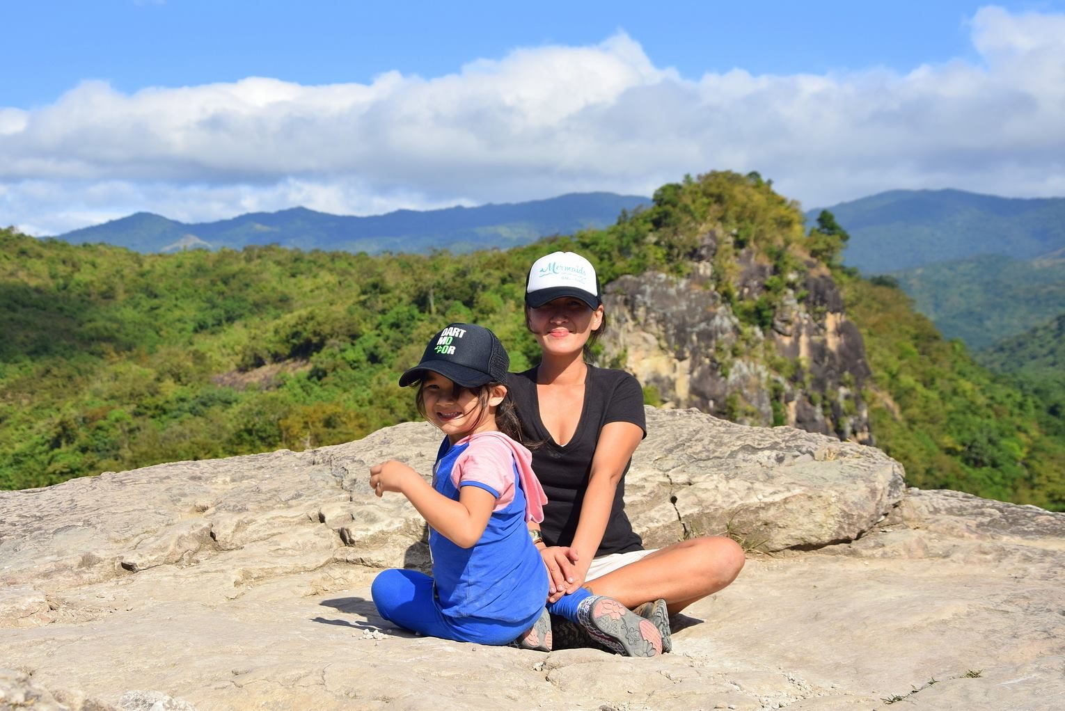 FUN AND SAFETY. You can go on adventures like mountain climbing while still mindful of safety. Gretchen Filart has been climbing mountains with Lia since the latter was just two years old. Photo courtesy of Gretchen Filart 
