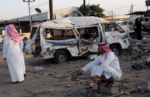 Saudi city soldiers on as civilian toll mounts