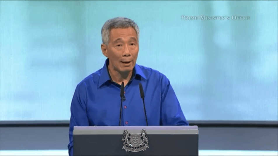 Scare in Singapore as PM faints in televised speech