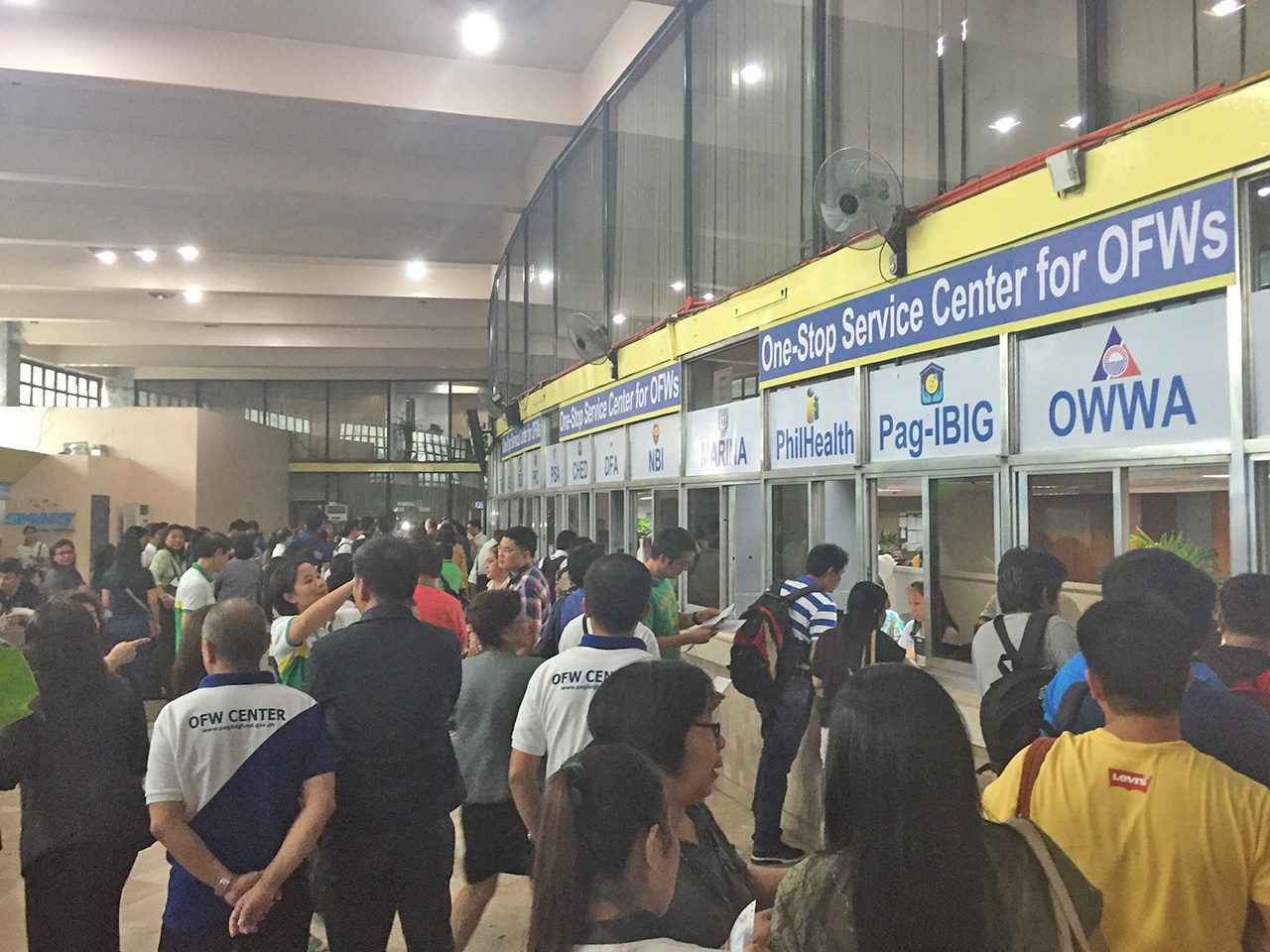 One-stop service center for OFWs opens for business