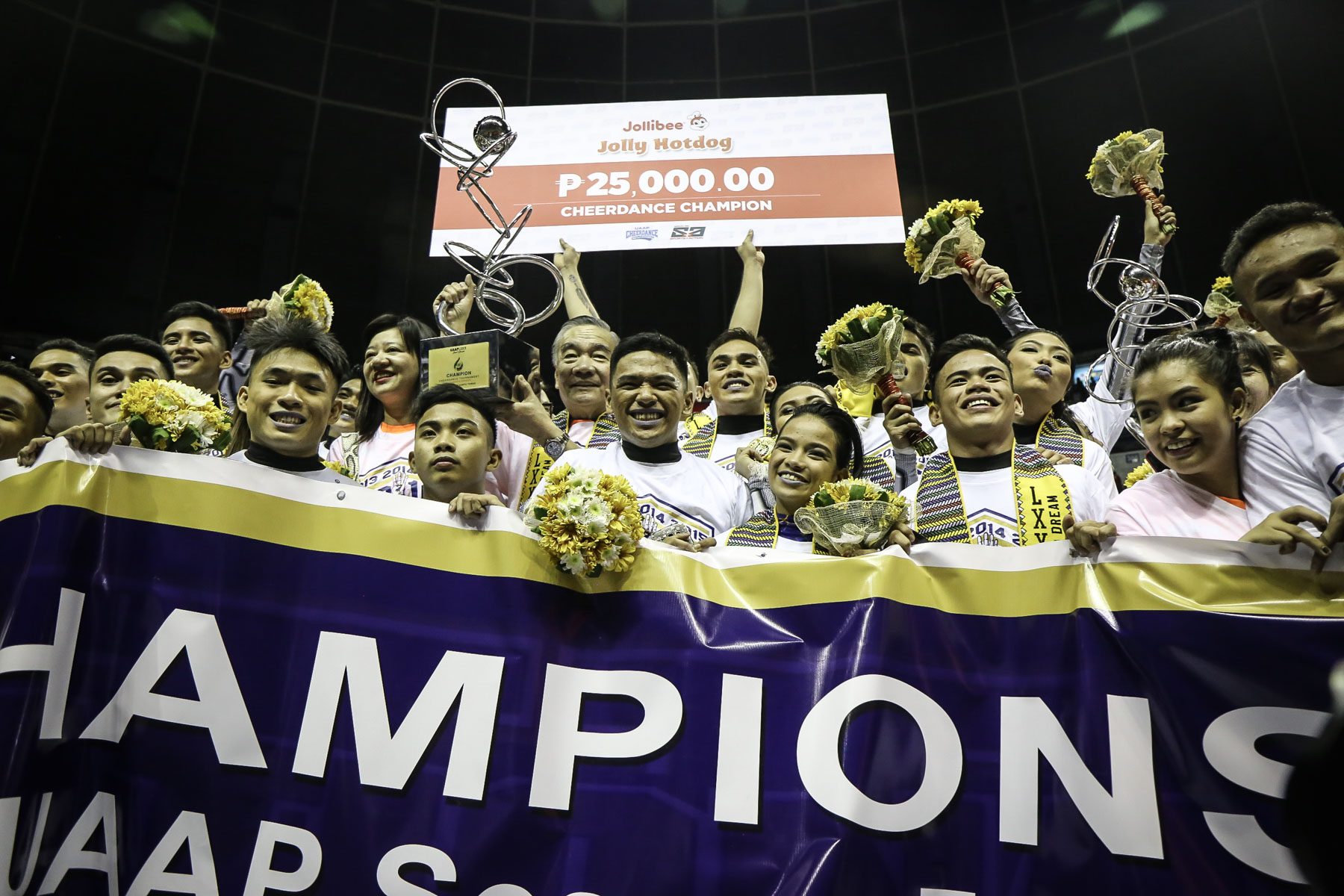 IN PHOTOS: NU Pep Squad wins 4th straight UAAP Cheerdance title