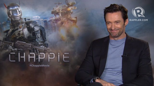 WATCH: In ‘Chappie,’ Hugh Jackman is an intense villain with a mullet