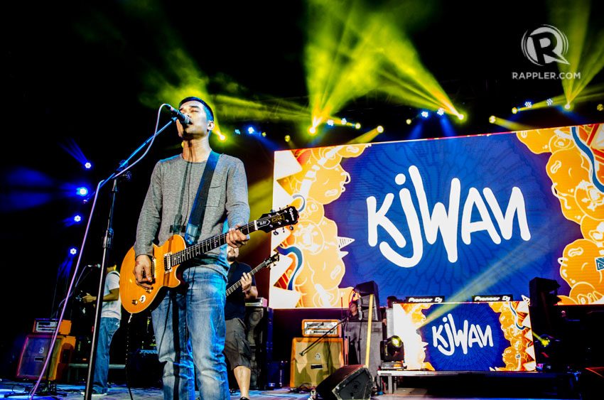 KJWAN. Lead singer Marc Abaya performs with the band at MADFest 2015. Photo by Stephen Lavoie/Rappler.com 