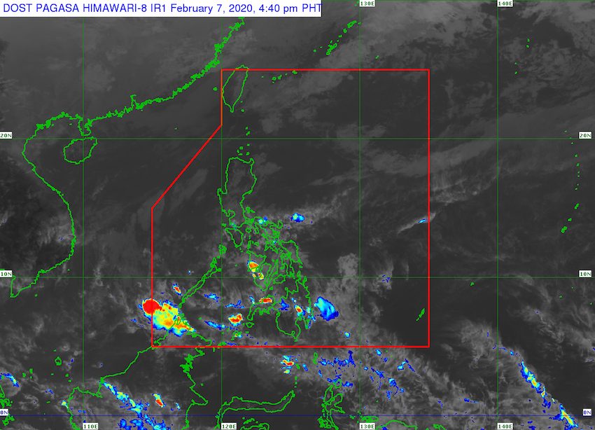 LPA now off Zamboanga City, northeast monsoon affecting Luzon