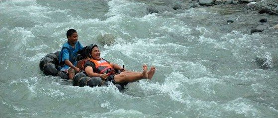 WHITEWATER TUBING. Sarangani is among the first, if not the first, to introduce river tubing in the Philippines as a tour activity. 
