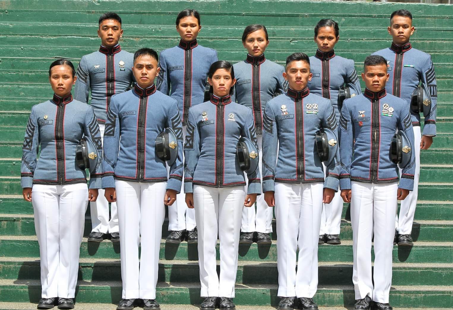 MABALASIK. The Top 10 of Philippine Military Academy's (PMA) Mabalasik Class of 2019. A total of 263 cadets will graduate from the PMA on Sunday, May 26. Photo by Mau Victa/Rappler 
