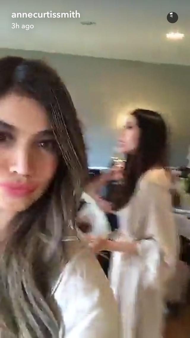 Screengrab from Snapchat/annecurtissmith 