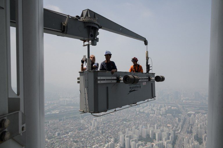 ‘French Spiderman’ foiled in Seoul skyscraper attempt